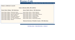 Desktop Screenshot of ksclib.keene.edu
